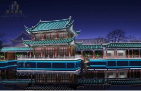 昆明翠湖公園古建筑光環(huán)境設計